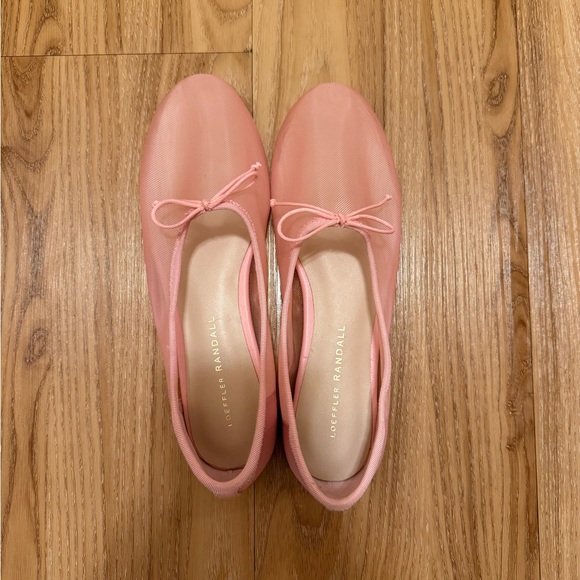 Loeffler Randall Landon Pink Mesh Ballet Flats - Picture 6 of 10